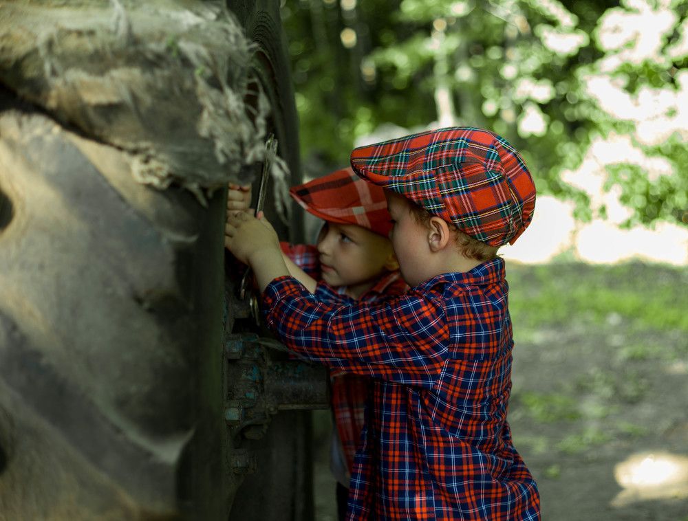 Трактористы.