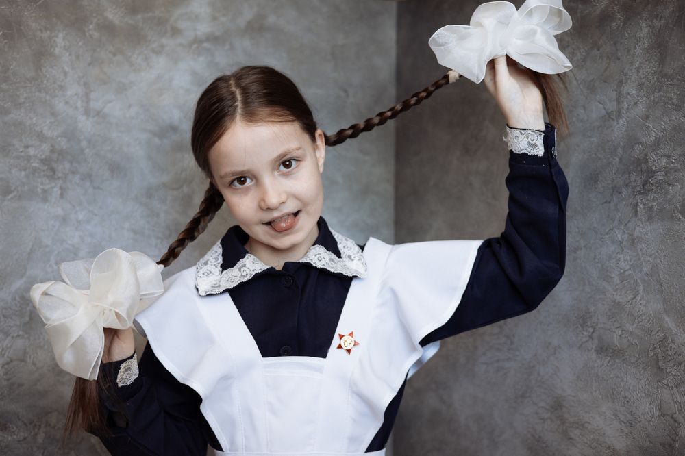 Школьница СССР