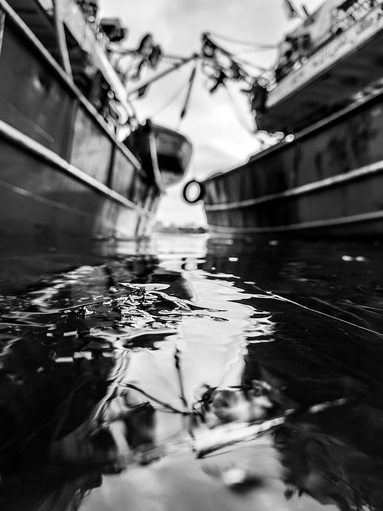 Reflection   #lake #boat