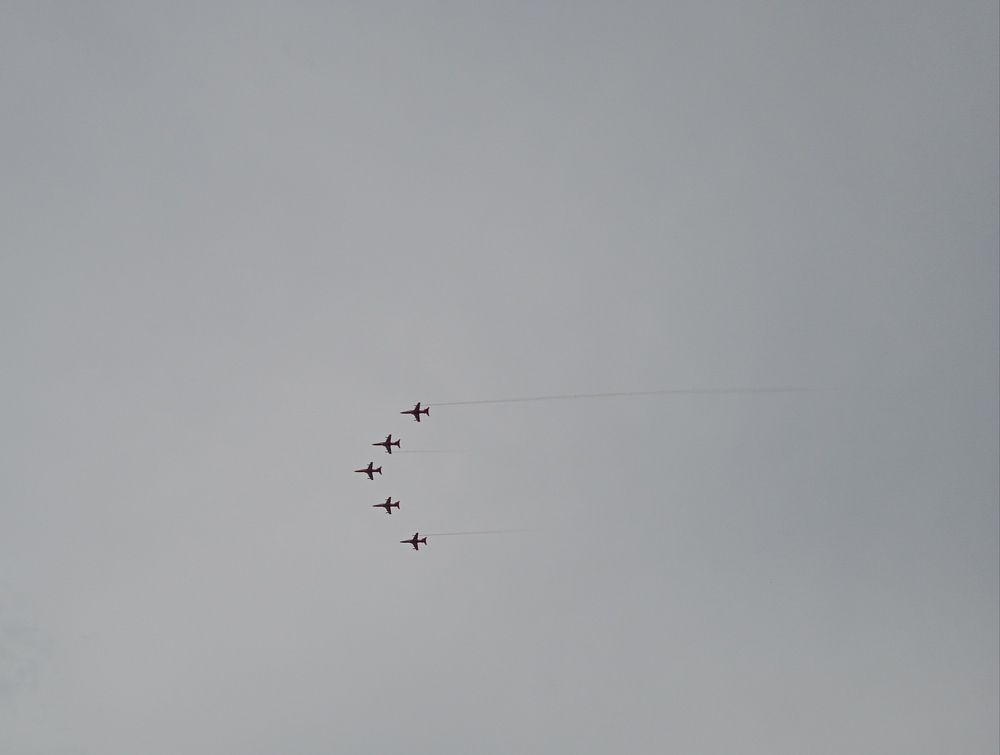 Pink city's air show