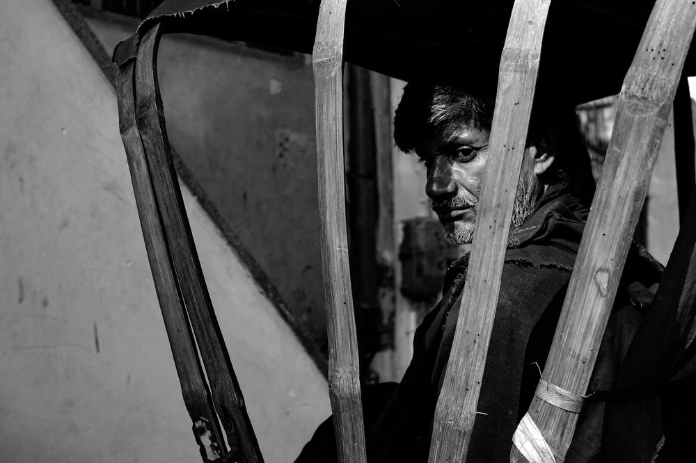 The Cycle Rikshaw Driver