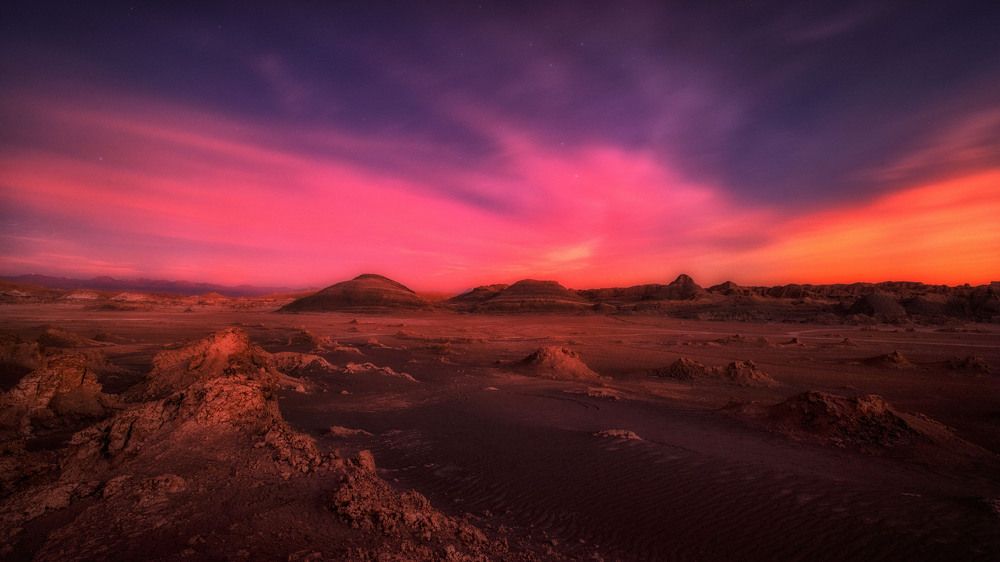 The red planet on earth