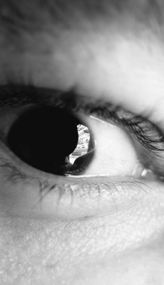 The eyes are like a second camera.