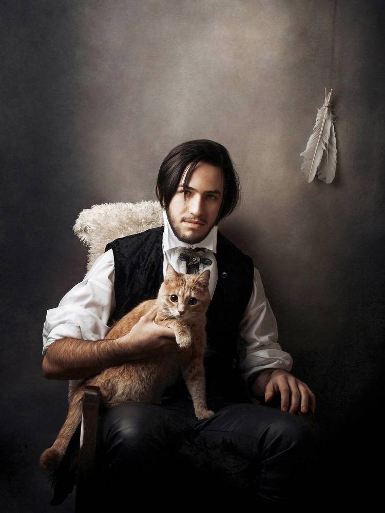 Портрет с котом