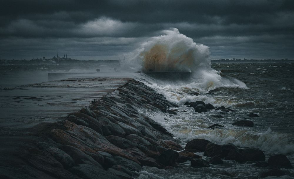 Hurricane in Tallinn, October 7th