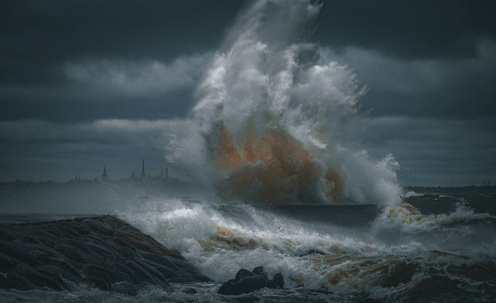 Hurricane in Tallinn, October 7th