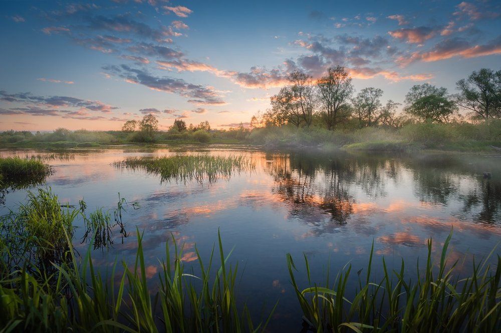 Майский закат...