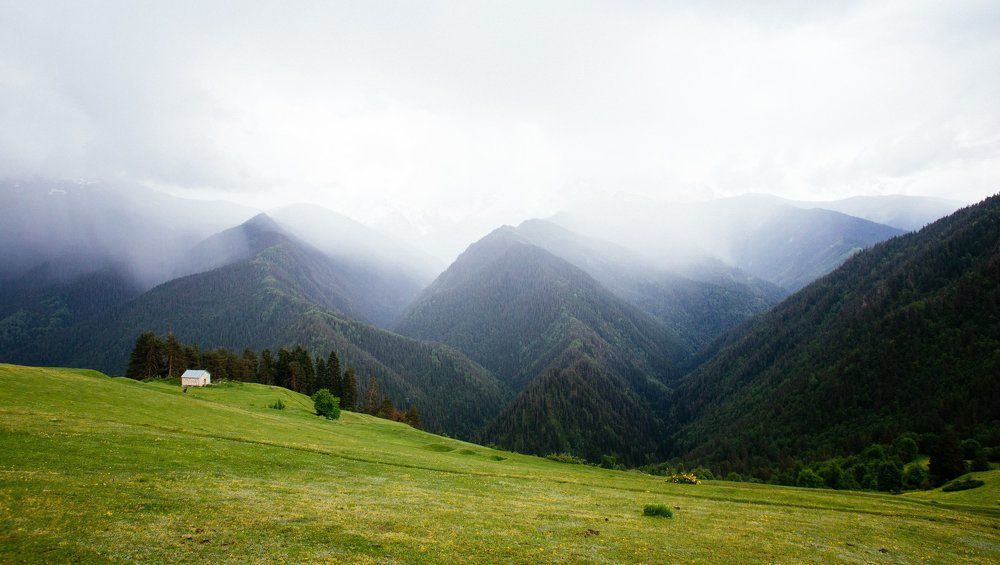 За минуту дождя