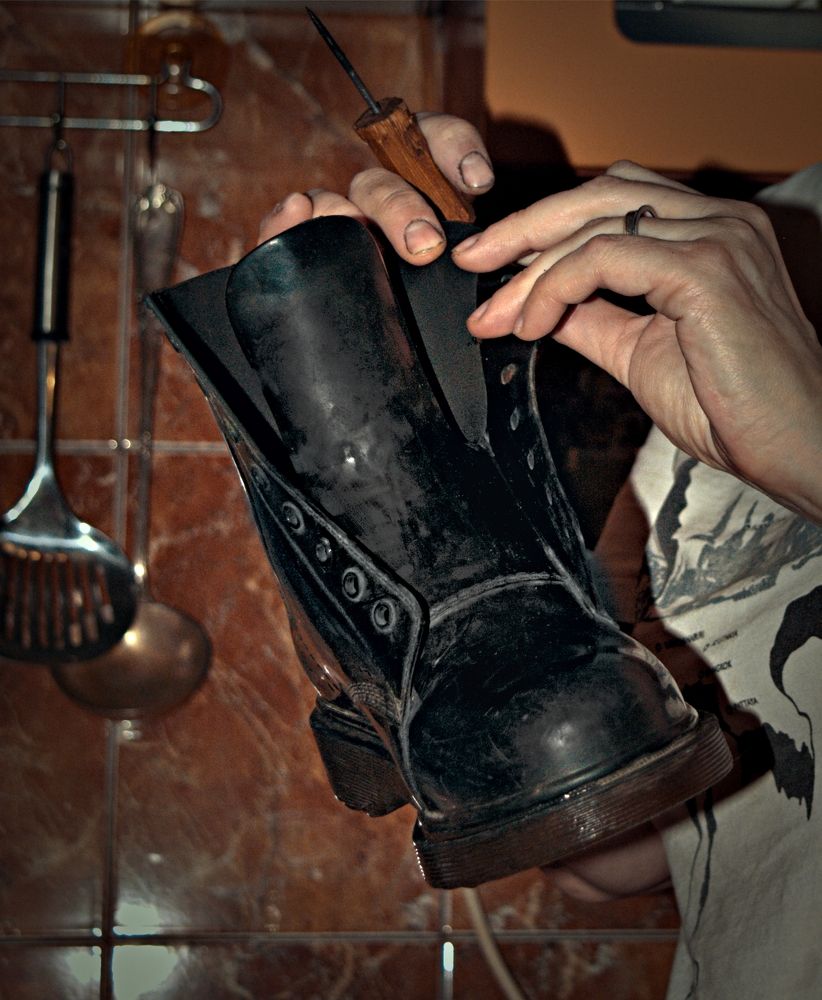 Кухня дальних походов: приготовление берцев