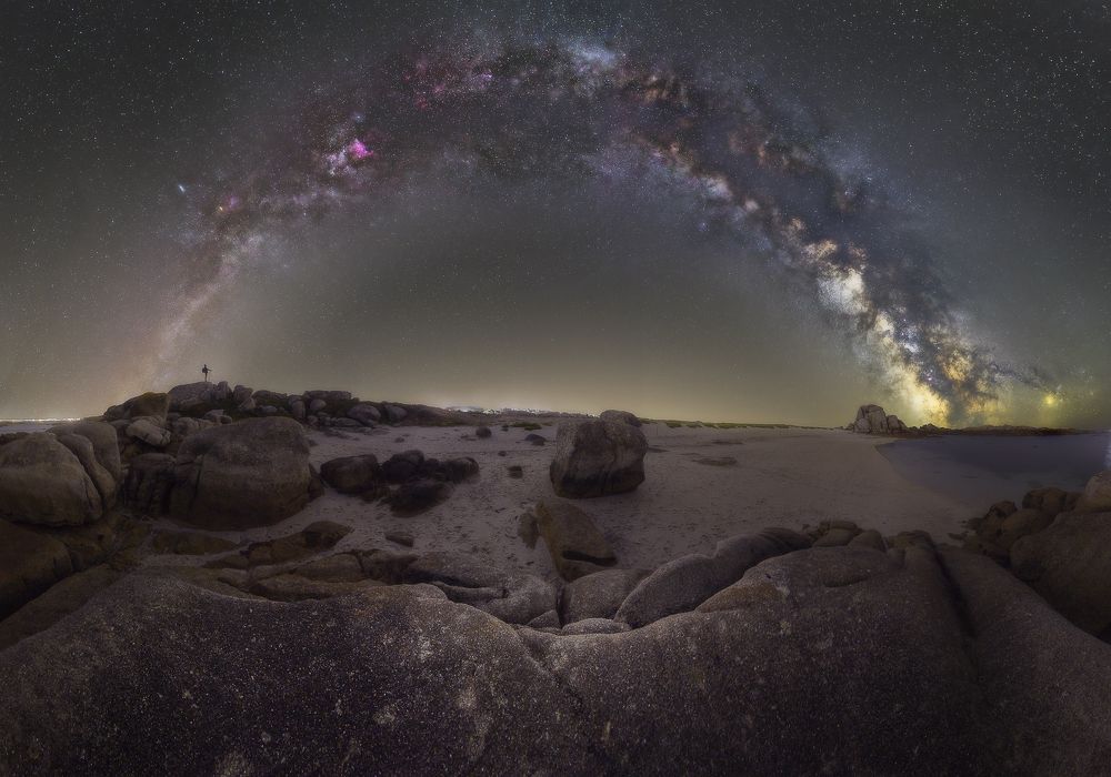MILKY WAY OVER THE CON NEGRO.
