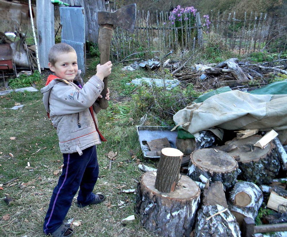 Дрова заготовить на зиму