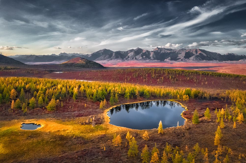 Autumn on the Chersky Ridge, Yakutia