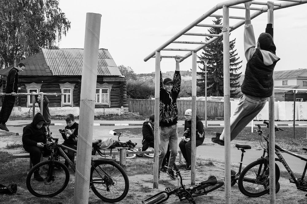 Детская площадка...