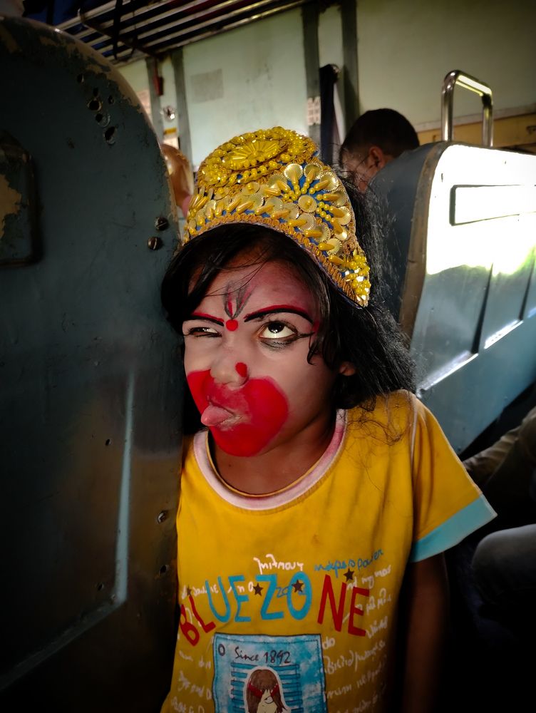 Little naughty goddess Kali