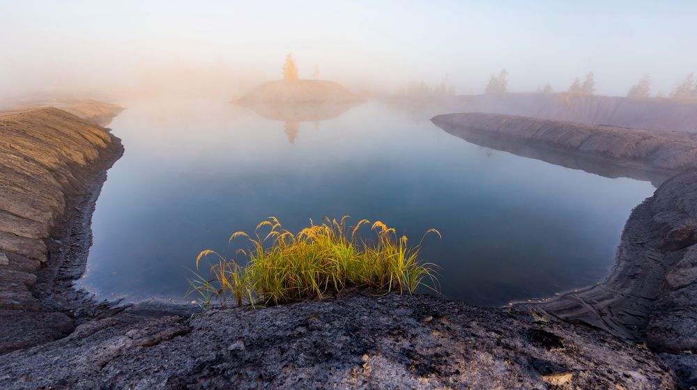 Панорама уходящего тумана