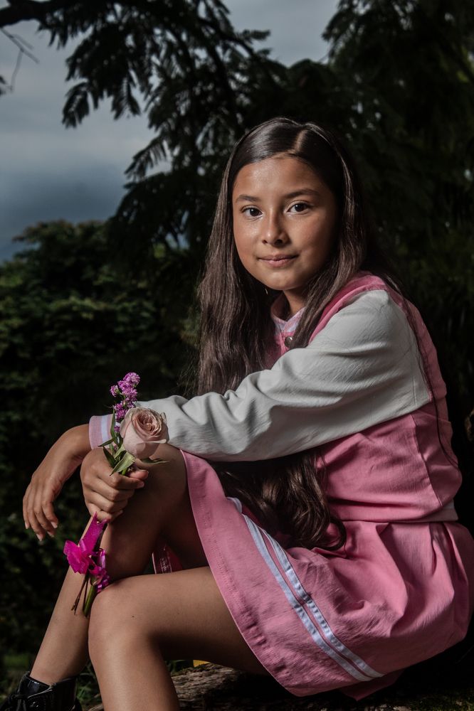 Confident Gaze in the Forest