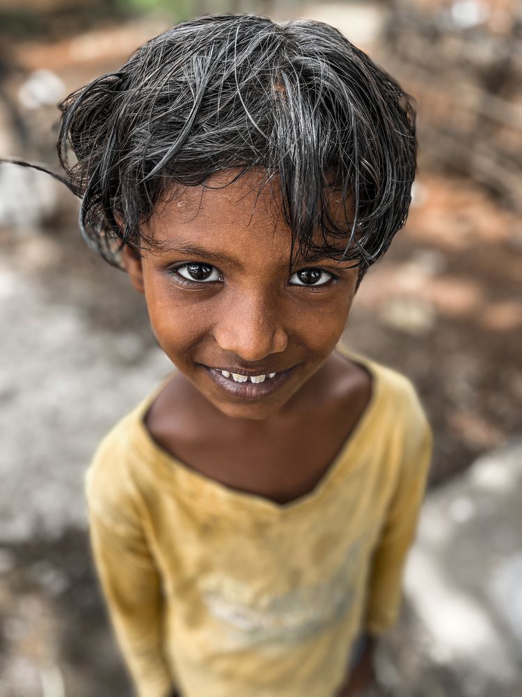 happiness speaks of innocence :)