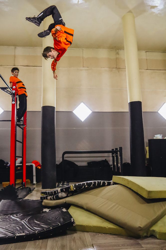 Брейкинг и воркаут.