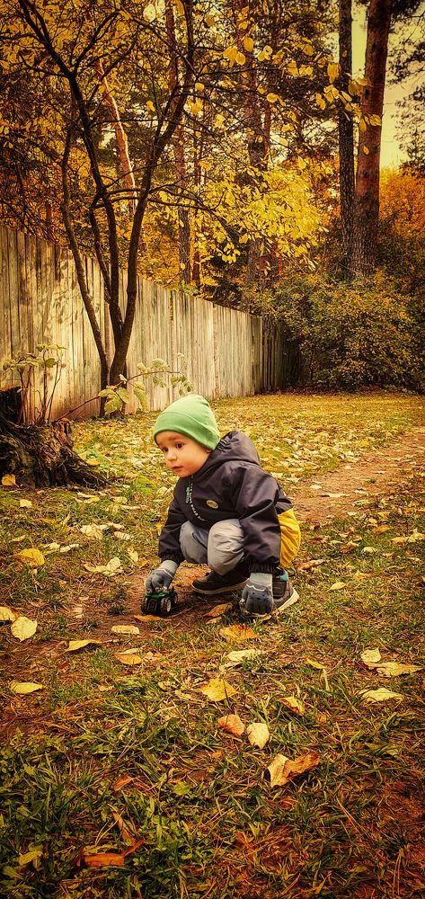 Осень в саду