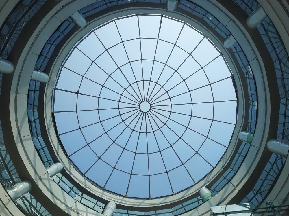 Rooftop of a mega mart