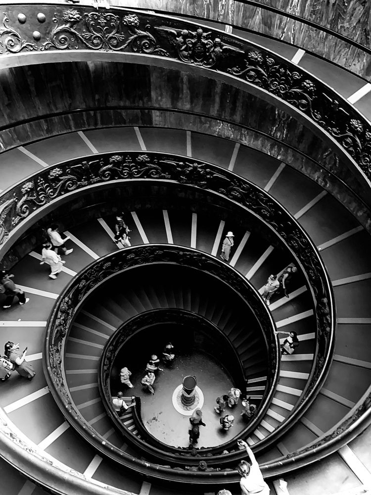 Stairs Of Vatican