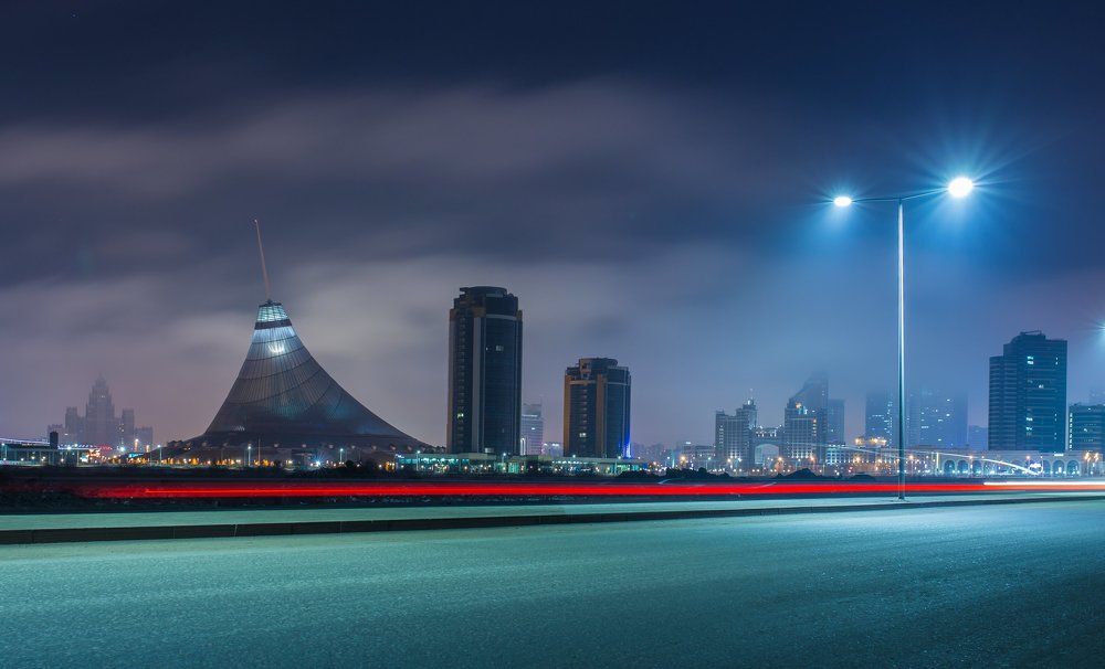 Ночная жизнь в Астане