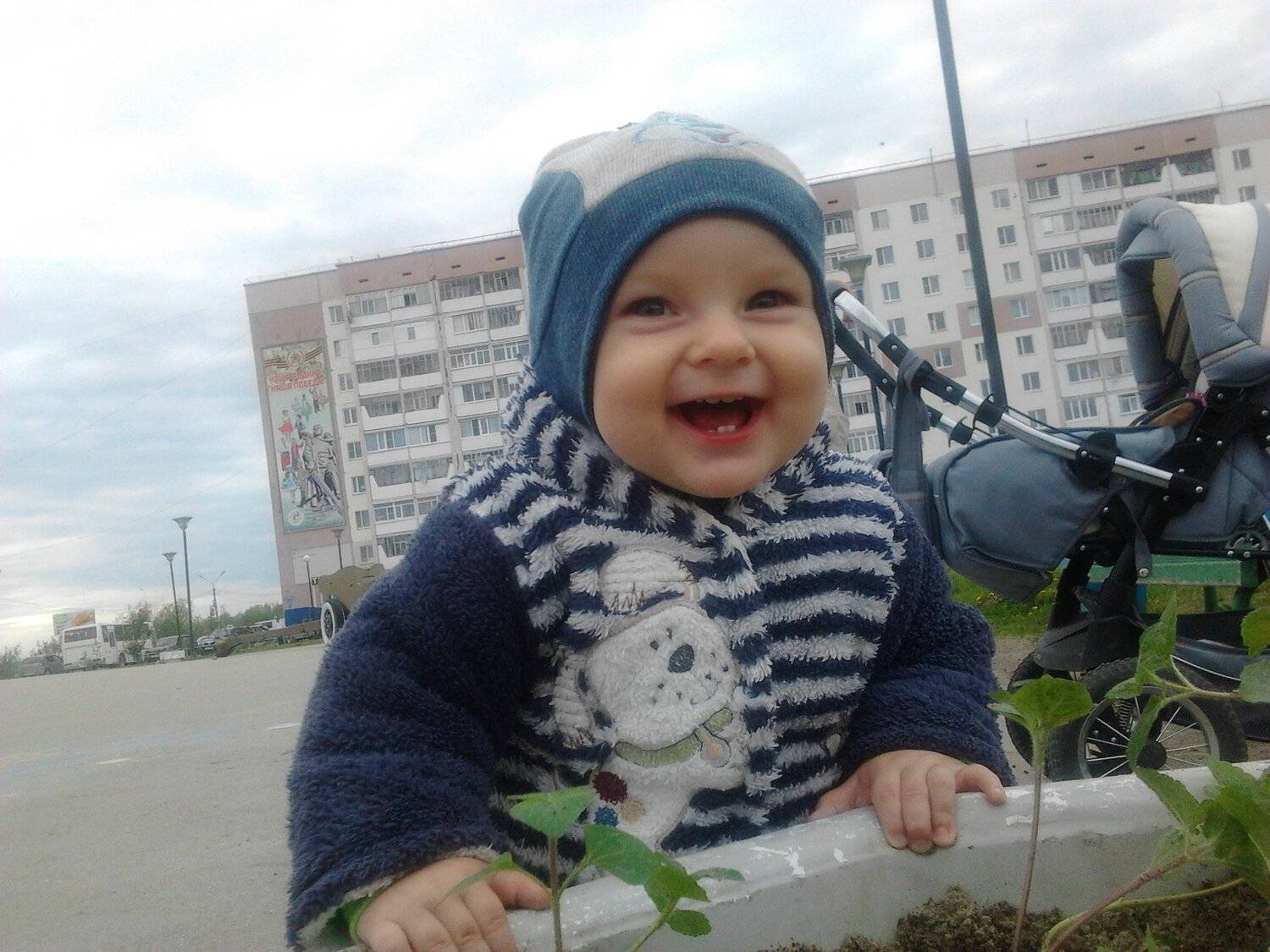 На прогулке