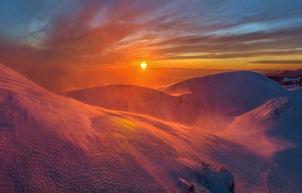 Фактура снега.