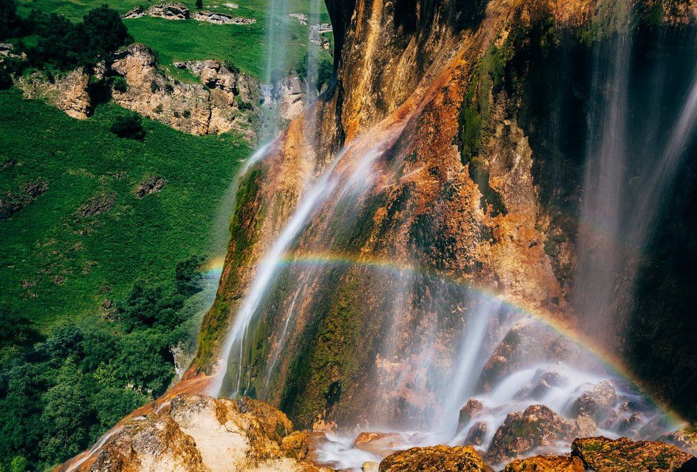 Водопад Гедмишх (Жетмиш-Суу)
