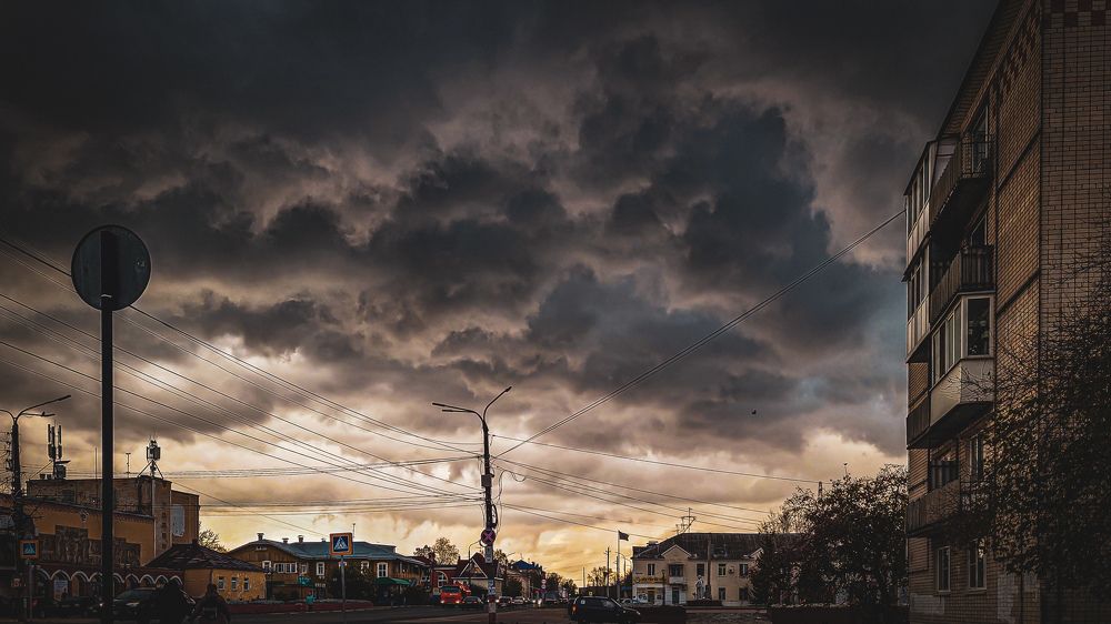 Перед дождём.