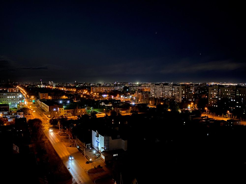 Дыхание ночного города