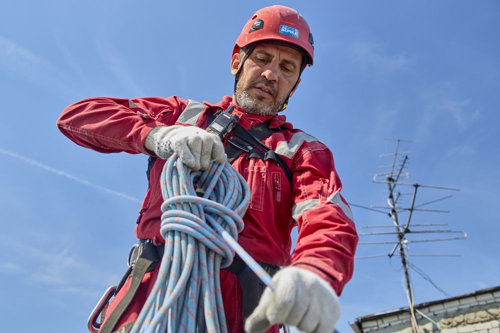 Верёвка в сборе