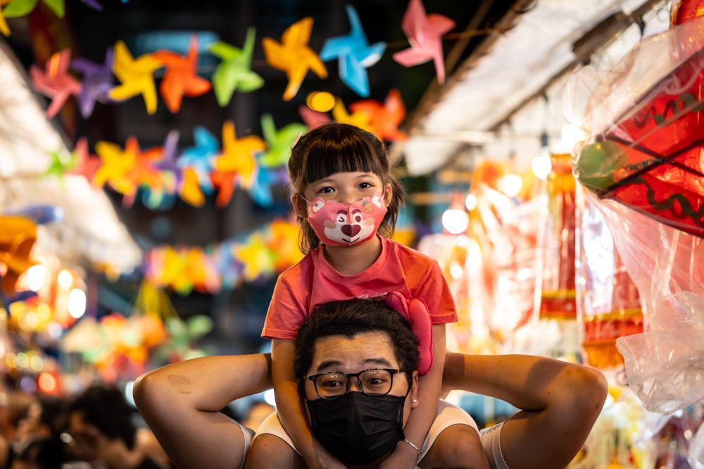 Guarded Gaze Under Starry Skies