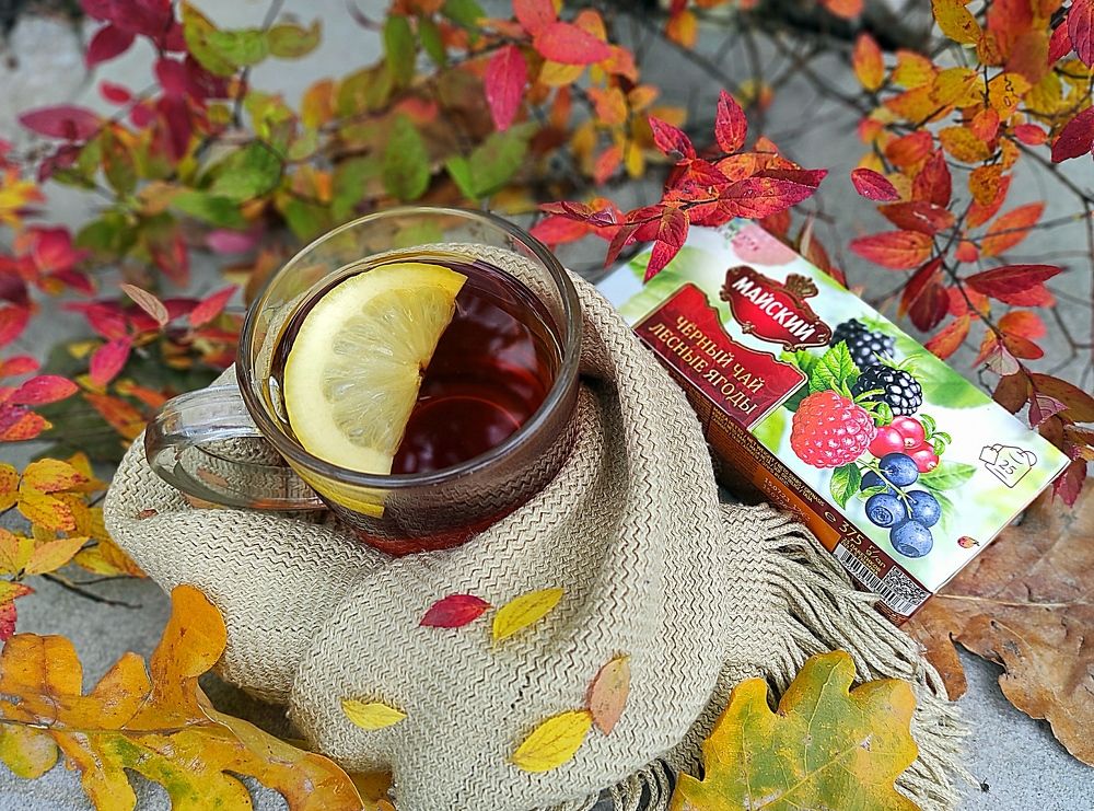 Осенние чаепитие