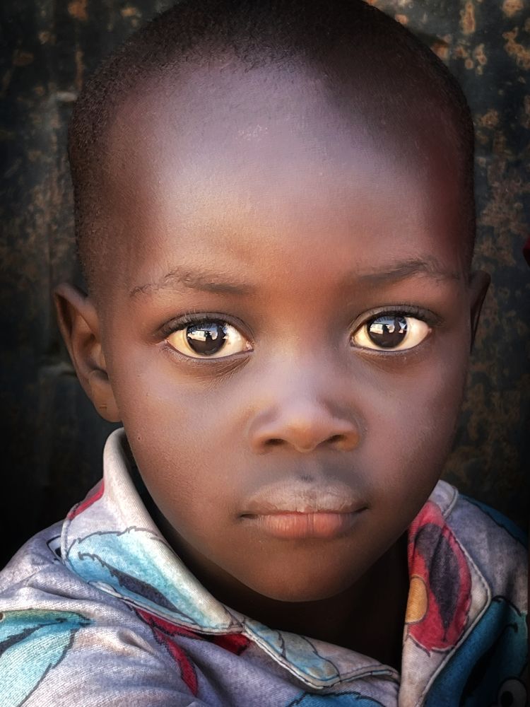 Moment of the farewell