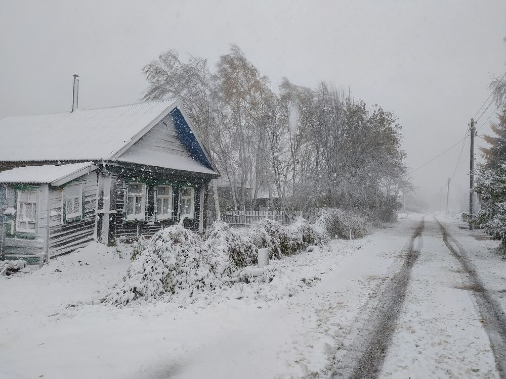 Внезапный снег