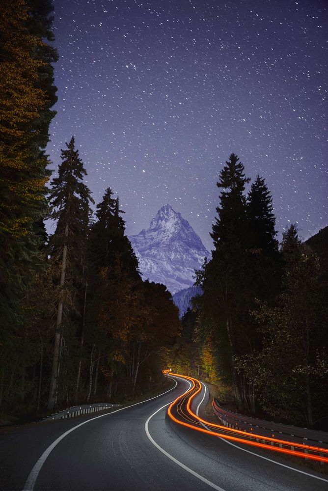 Дорога в Домбай