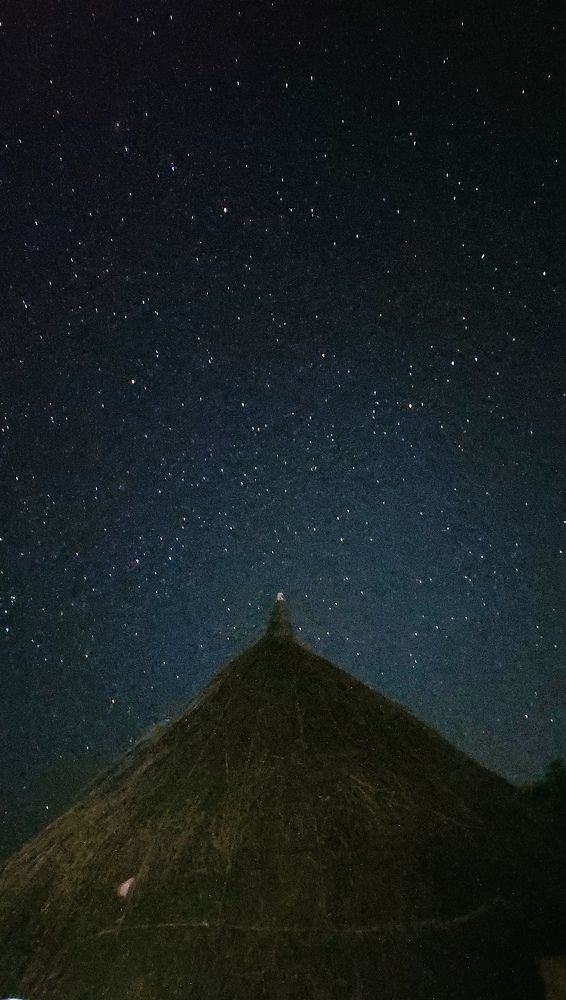 A Hut with universe exploration.