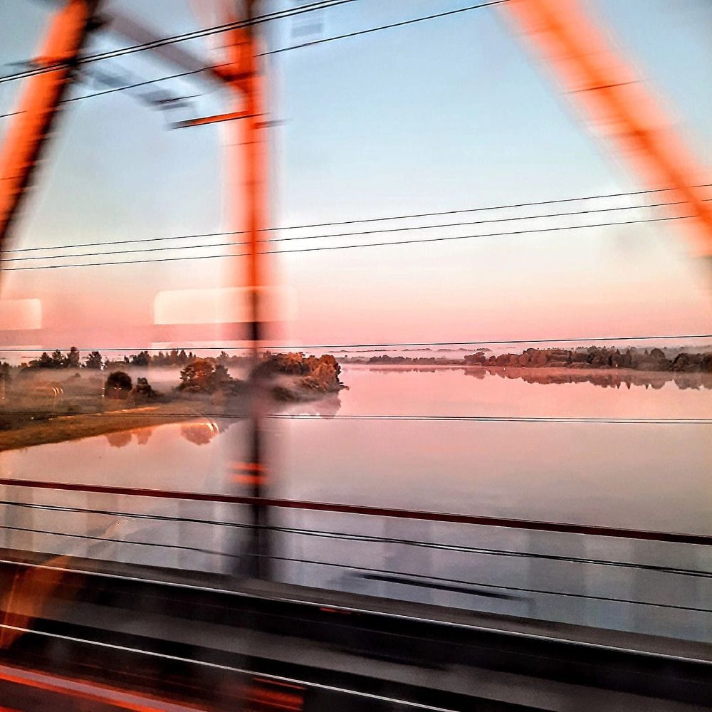 Через рассвет в Питер.