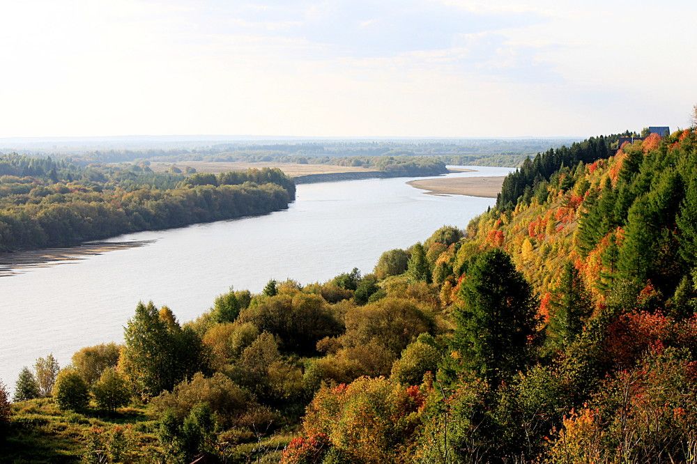 р. Колва на рассвете