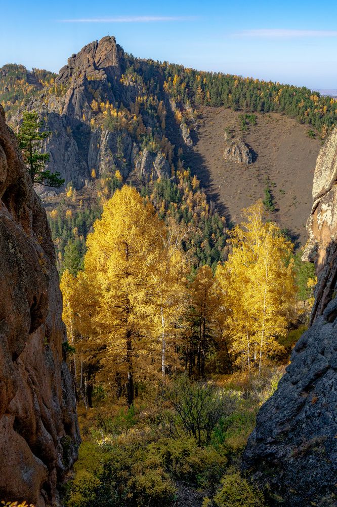 Autumn on the Krasnoyarsk Pillars