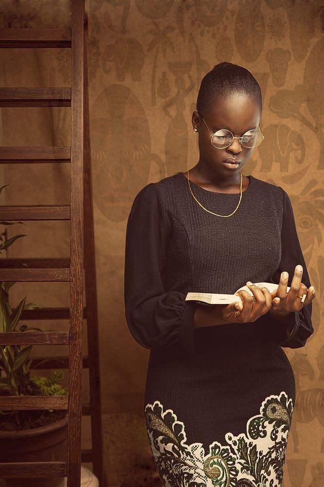 A child who loves reading