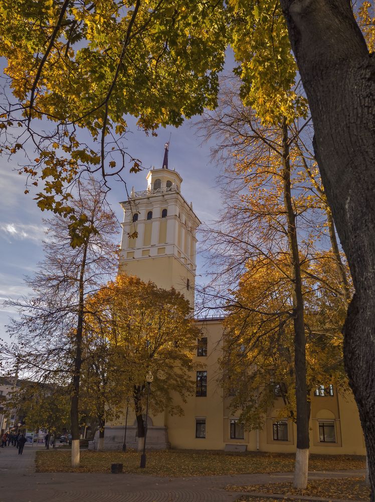 Осень в Гомеле.