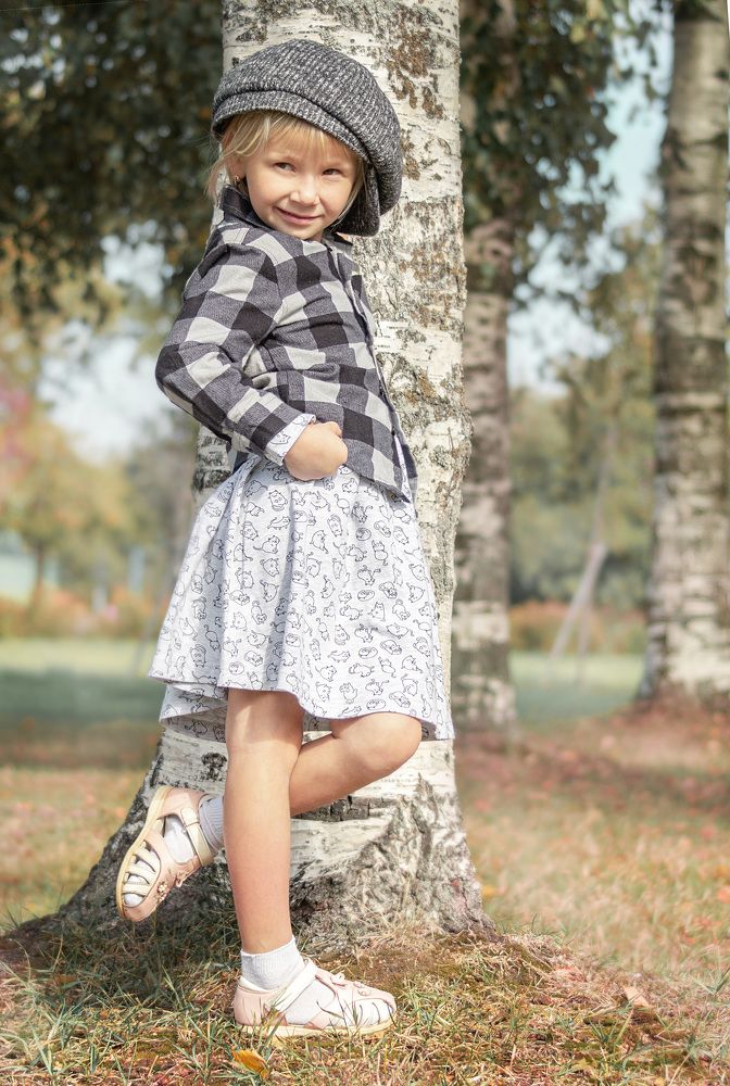 Такая маленькая взрослая модель.