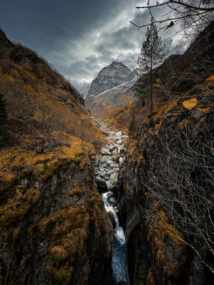 Водопад чёртова мельница | Домбай