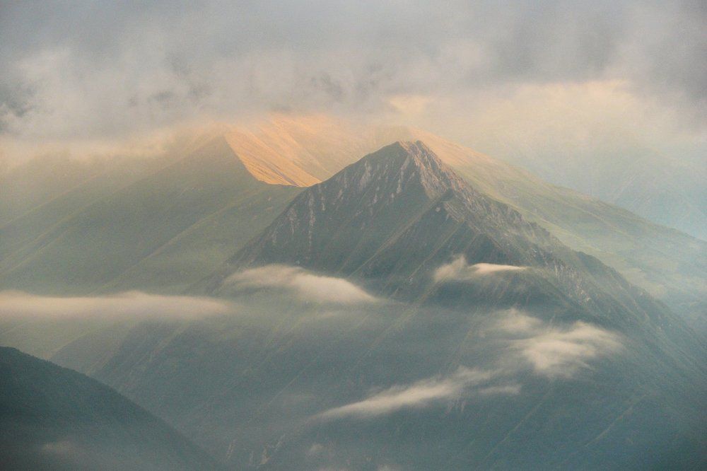 Закат в долине Льядон