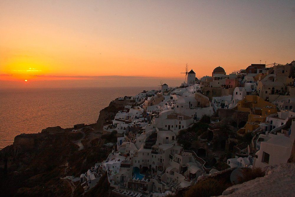 Провожая солнце...