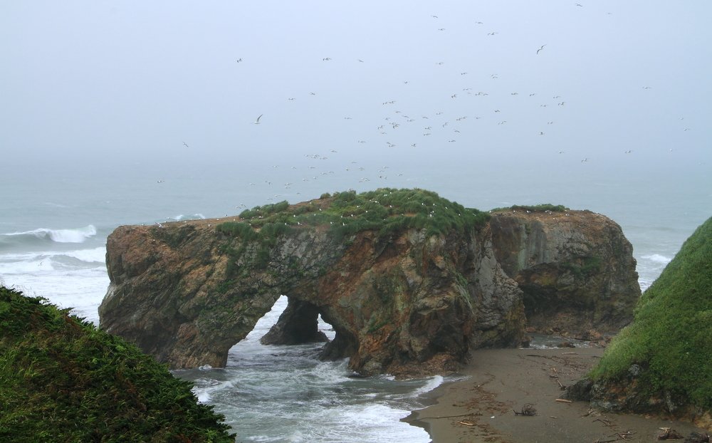 Сахалин и Охотское море.