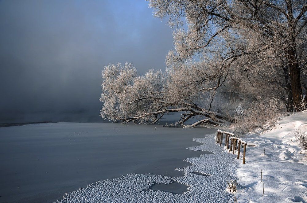 Утро морозного дня