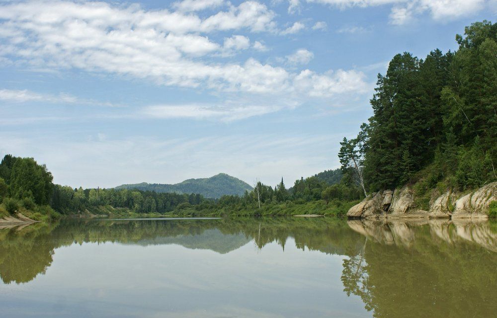 Горный Алтай, река Лебедь